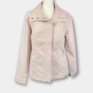 NEW Chico's Soft Pink Jacket Chico's Size 0 Standard Size 4